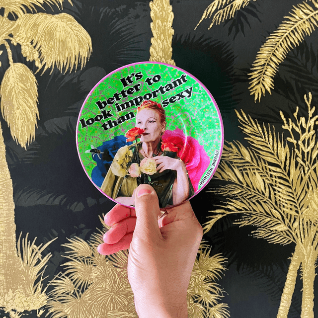 "It's Better to Look Important Than Sexy" Green Upcycled Trinket Dish - House of Frisson