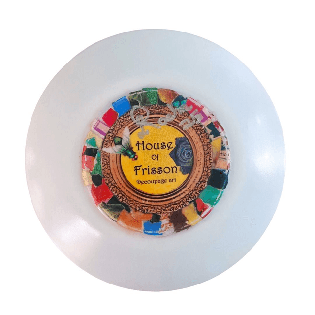 "I Am Not Strange, I Am Just Not Normal" Red Upcycled Trinket Dish - House of Frisson