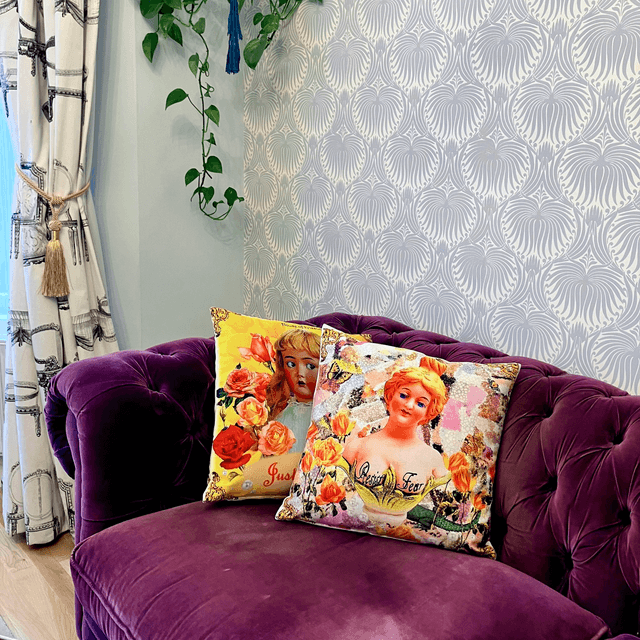 “Resist Fear” Cushion Cover by House of Frisson