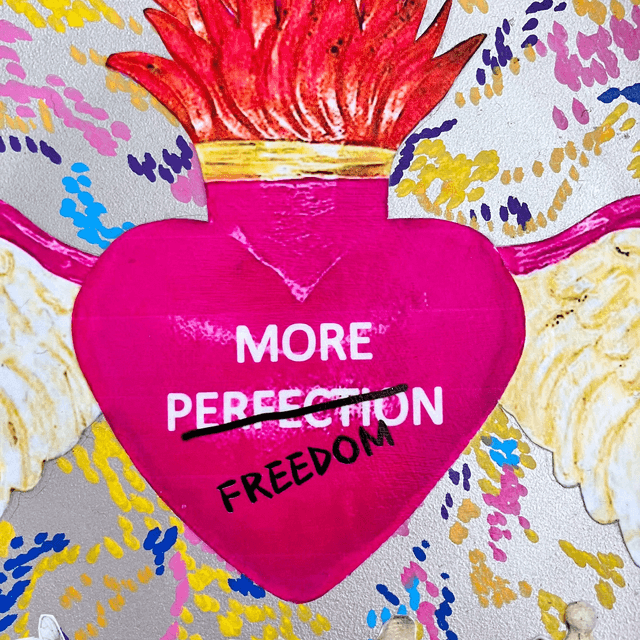 "More Freedom" Silver Upcycled Wall Plate - House of Frisson