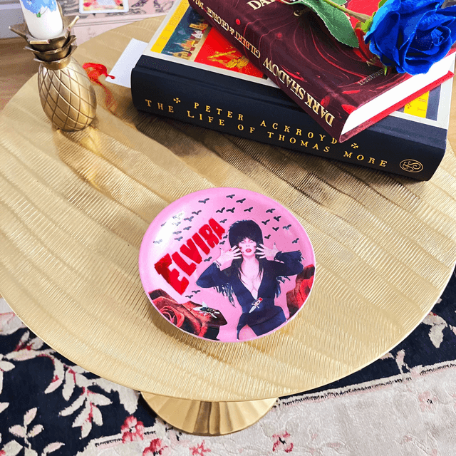 "Elvira" Pink Upcycled Trinket Dish - House of Frisson