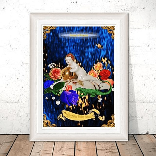 "Be Your Own Kind Of Beautiful" A3 Art Print by House of Frisson