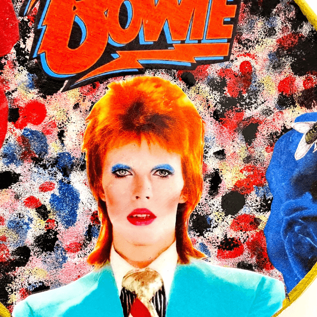 "Bowie" Black Upcycled Trinket Dish by House of Frisson