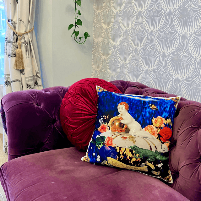 “Be Your Own Kind Of Beautiful” Cushion Cover by House of Frisson