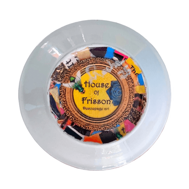 "Bowie" Gold Upcycled Trinket Dish - House of Frisson