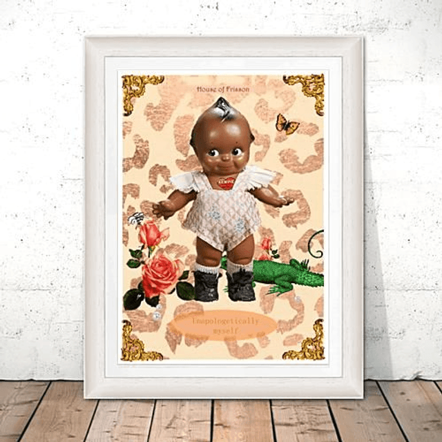 "Unapologetically Myself" A3 Art Print by House of Frisson