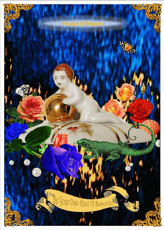 &quot;Be Your Own Kind Of Beautiful&quot; A3 Art Print by House of Frisson