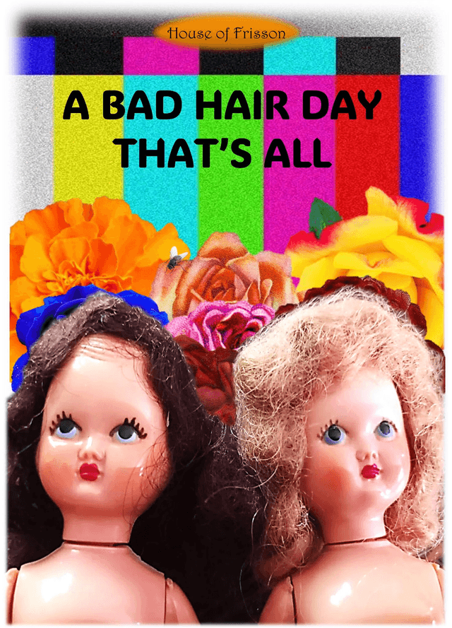&quot;A Bad Hair Day That&#039;s All&quot; A3 Art Print by House of Frisson