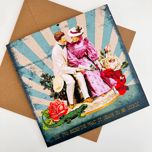 &quot;You Two Redefine What It Means To Be Iconic&quot; Greeting Card by House of Frisson